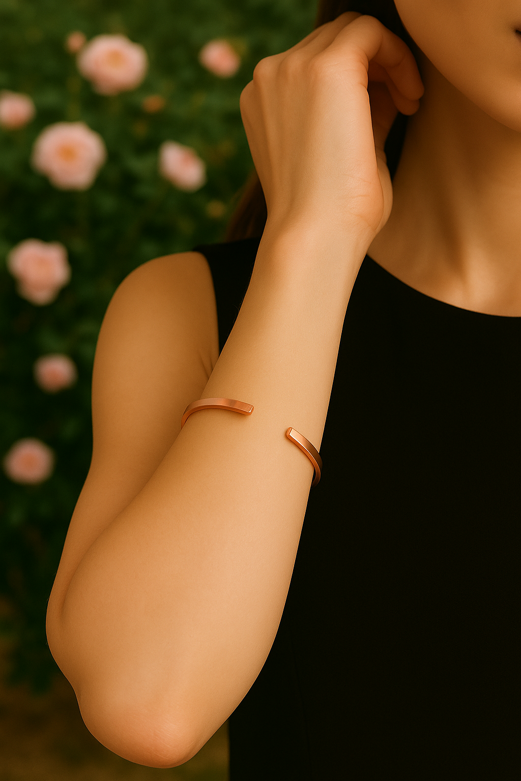 Esclava Oro Rosa 4 mm Personalizada